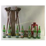 7Up bottles: Notre Dame 1973 and 1977 Indy  500,