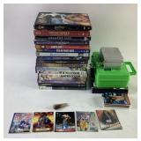 DVDs:  airplane stomp, the yard, black swan