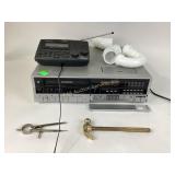 Sanyo betacord recorder, powers on, brass hammer,