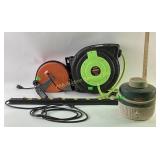 Flexzilla legacy hose, winding extension cord,
