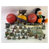 Champs basketball, Wilson bat, light house