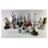 Ceramic figurines, precious moments, small