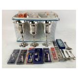 Sterling Souvenir spoons: Hawaii, Wisconsin