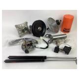 Lawnmower spindle assembly, lawnmower deck,