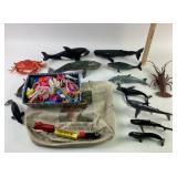 Doll/Dollhouse accessories, toy trains, sea