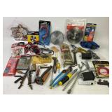 Tools: crescent and 420 channel lock wrenches,