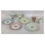 Lennox butterfly meadow (4) mugs and (4) saucers