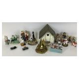 Wood coastal structure.  Shelf decor: Thomas