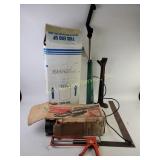 Cast iron shoe cobbler anvil, partial Roll of