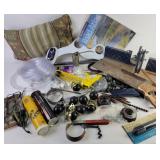 Tools: saw, caster wheels set of 8, multipurpose,