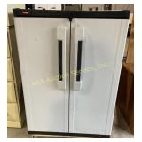 Keter Plastic Storage 2 Door on Wheels (25.5 in.