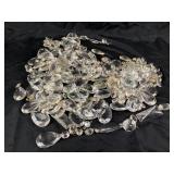 Chandelier parts. Unknown if all pieces are