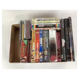 DVDs:  WKRP in Cincinnati (seasons 1-4), Mad