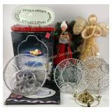 Christmas Decor and Kitchen Dinnerware: