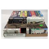 VHS tapes: the sound of music, Pearl Harbor,