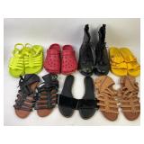 Womenï¿½s size 8/9 shoes: boots, sandals, clogs and