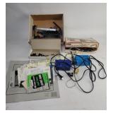 Model trains and a 33 piece bridge in Trussel set