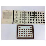 Lincoln memorial set 1950-1970 S wheat lines