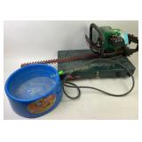 Coleman camping grill, some rust, excalibur 22