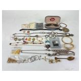 Costume Jewelry: necklaces, bracelets, pierced