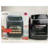 Aria digital air fryer 10 quart 1700 watts. Not