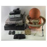 VCRs: RCA & Mitsubishi, DVD players: Magnavox &