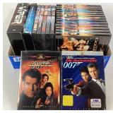 James Bond DVDs: Sean Connery, Roger Moore,
