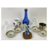 Porcelain & Glassware: Nippon hand painted set of
