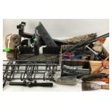Crosman 4x15 scope, empire miter box, hitch