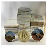 Set of 20 Bradford Exchange limited edition,