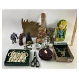 Home decor: 15 in ceramic moose antler