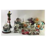 Lighted Christmas village houses (Department 56,