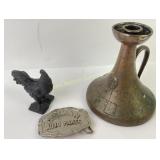 Gilman Auto Parts belt buckle. Benedict curio