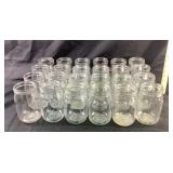 Clear Glass Mason Jars