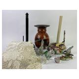 Bird figurines (Lenox, Natureï¿½s Song, crystal,