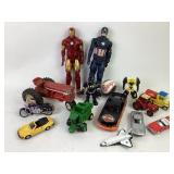 ERTL international metal tractor and John Deere