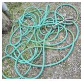 Garden Hose with Wand Spray Nozzle