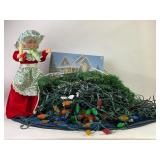 Chrsitmas Decor: Lights, XL Mrs. Clause - Animated