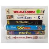 VHS: A Christmas Story, Peter Pan, Firestarter,