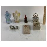 Paddling his own canoe fairing box, willow tree