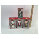 Kurt S Alder Peanuts ornaments: snoopy on