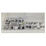 Costume jewelry with Sterling and 25 markings