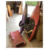 Low profile Lisle plastic creeper. Used