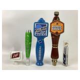 Beer Tap Handle Knobs: bud light, blue moon, jw