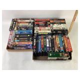 VHS tapes: in love and war, 8 mm, young Hercules,