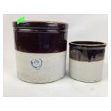 Burley and Winter Blue Heart number 2 two tone