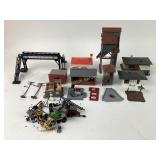 Pola-Quick-Ho train building, plasticville train