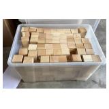Scotch pine blocks, 2x2x2