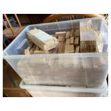 Beech wood blocks: 2x1x3/4, 10x3/41/2, 10x3/8x4/8