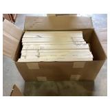 Cut maple pieces 19x1x7/8